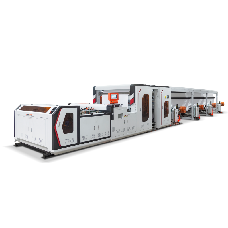 伺服控制高精度四放料輸送縱橫切機(jī)